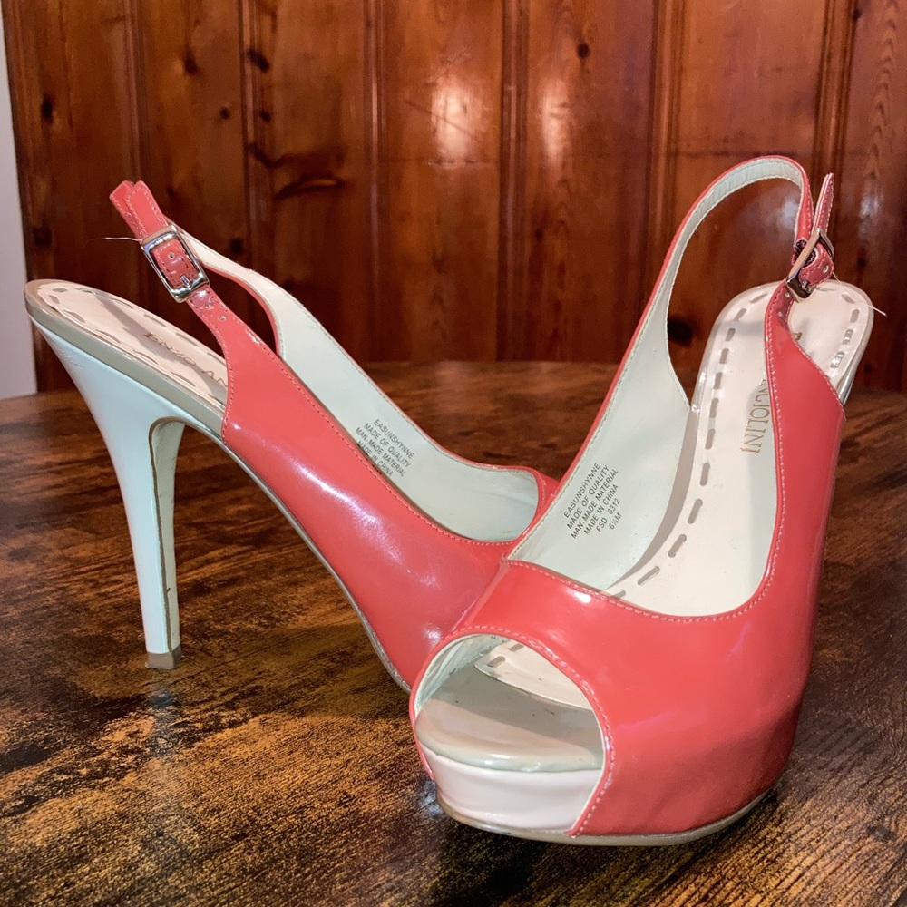 Enzo Angiolini Platform Slingback Heels, 6.5